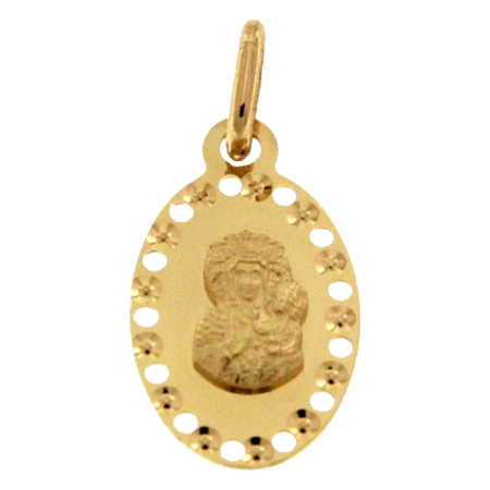 Złoty medalik pr. 585  M.B. Częstochowska ZM127